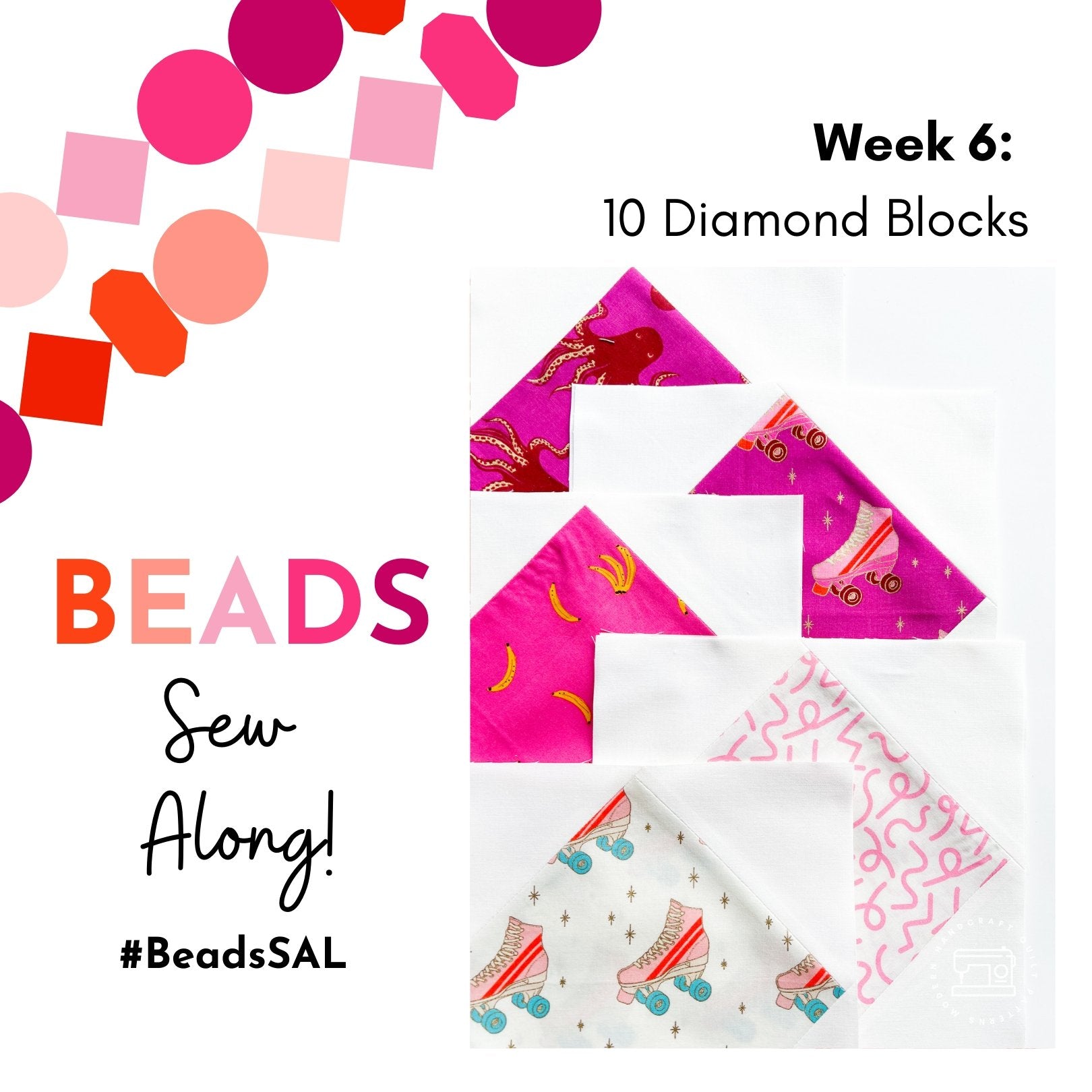 Beads Sew Along - Week 6 | modernhandcraft