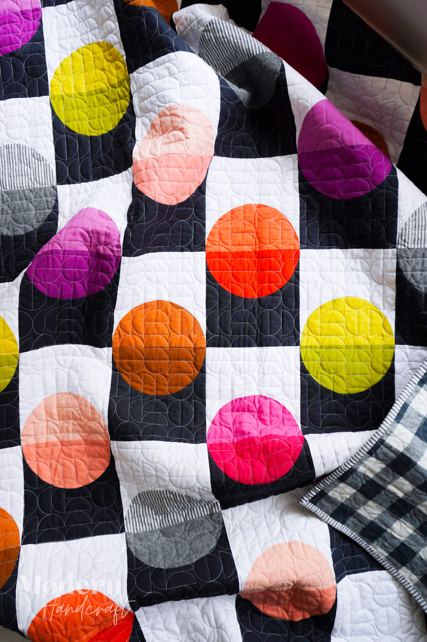 Checkers Quilt Printed Pattern