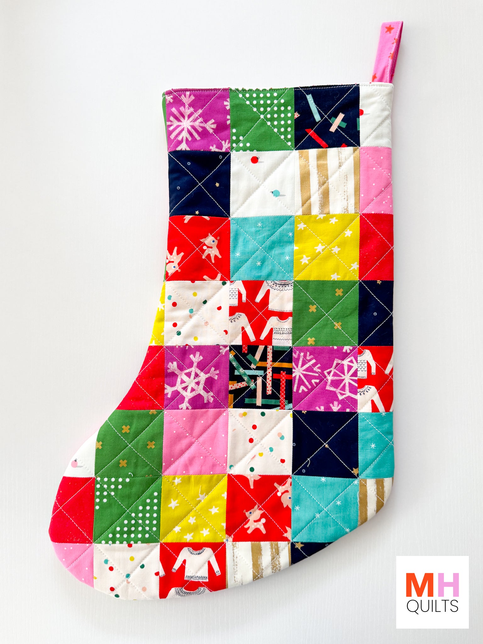 Quilted Patchwork Stocking