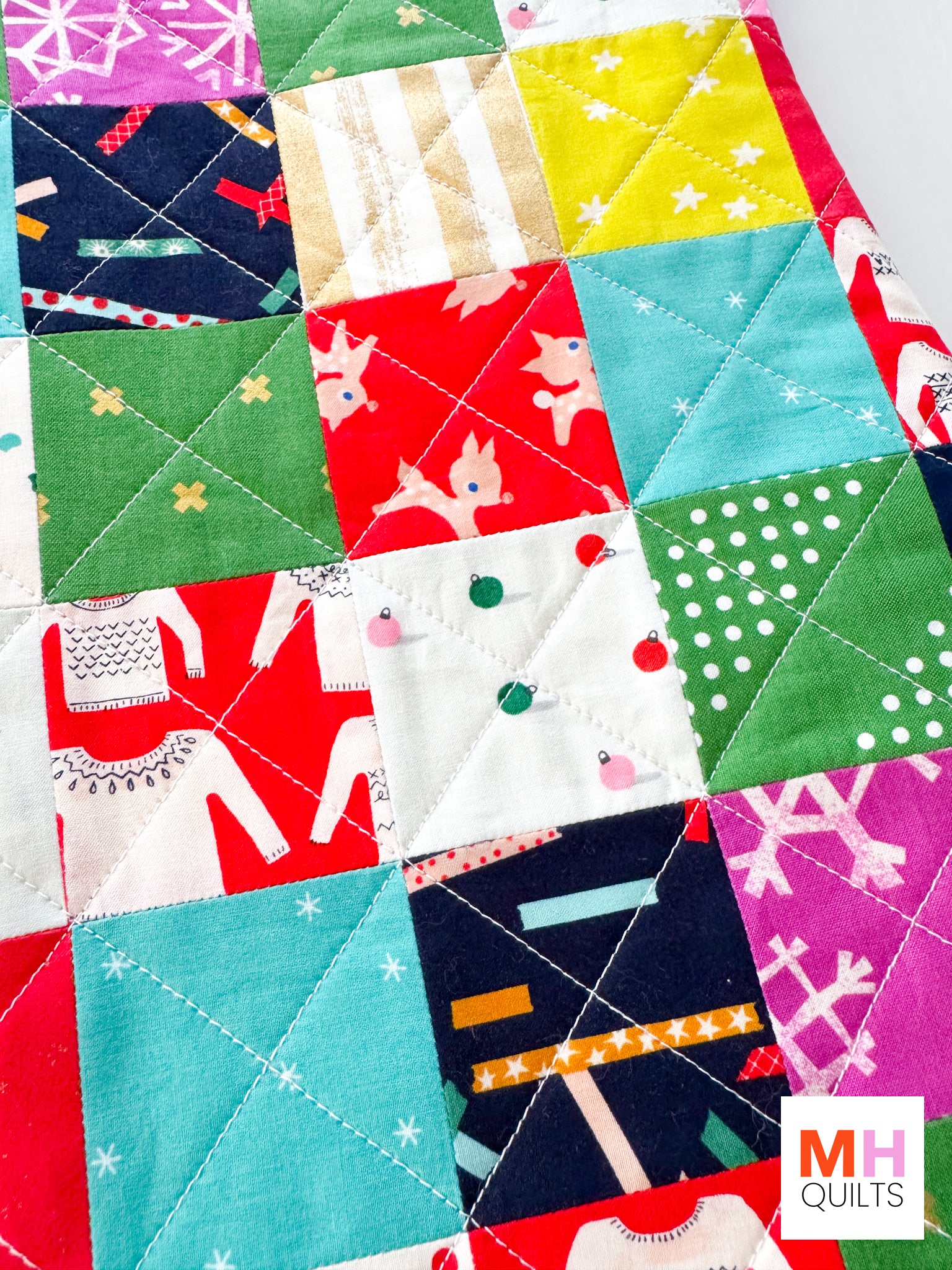 Quilted Patchwork Stocking