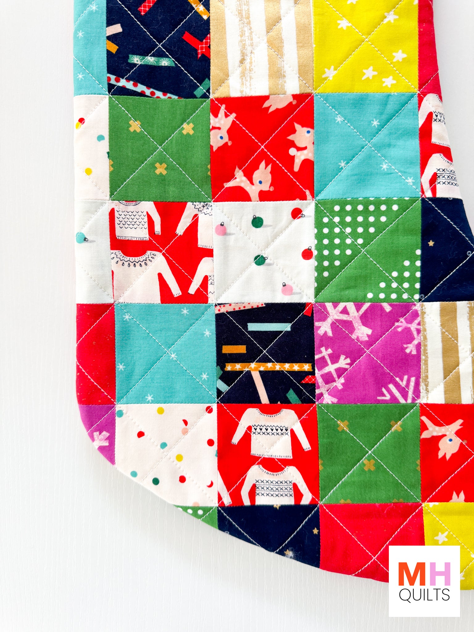 Quilted Patchwork Stocking
