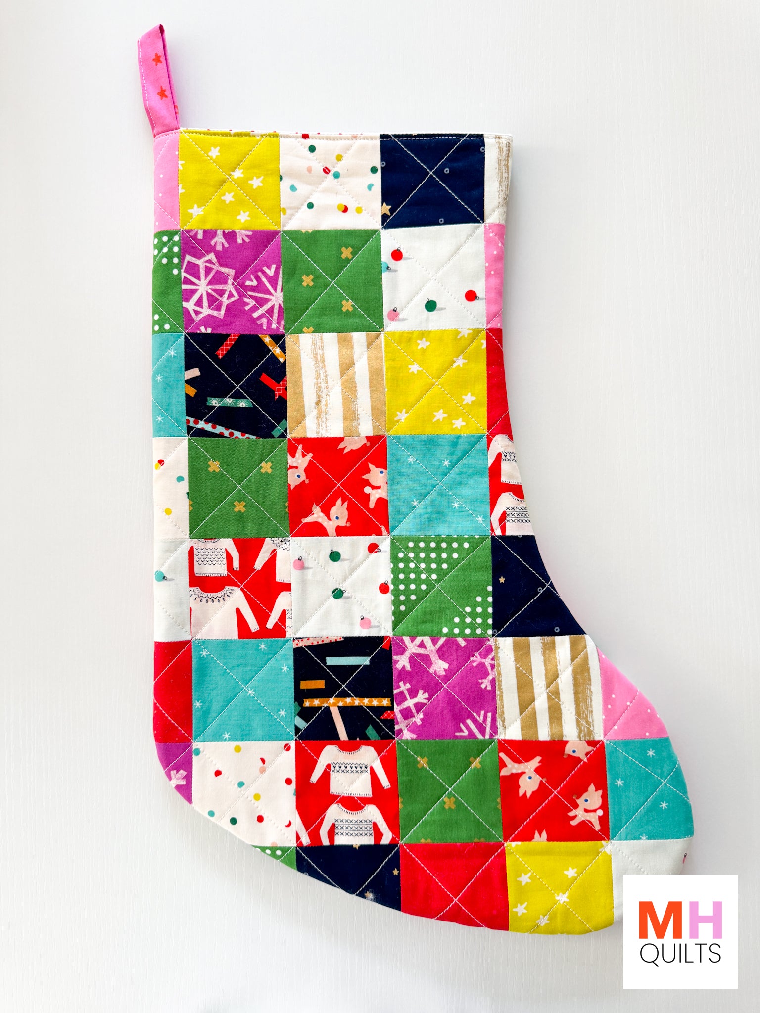Quilted Patchwork Stocking