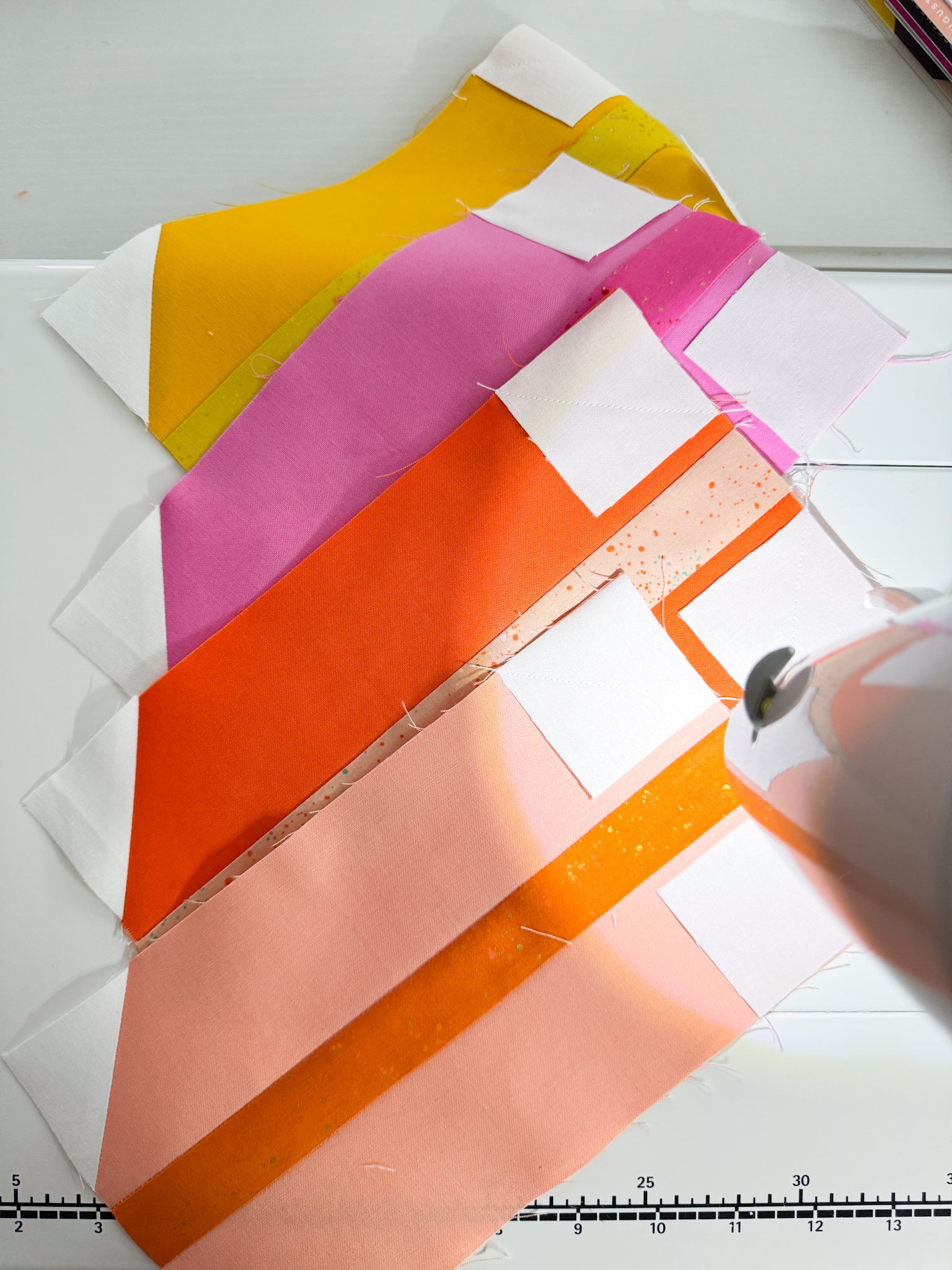 French Macaron Quilt Kit - Bella + Speckled
