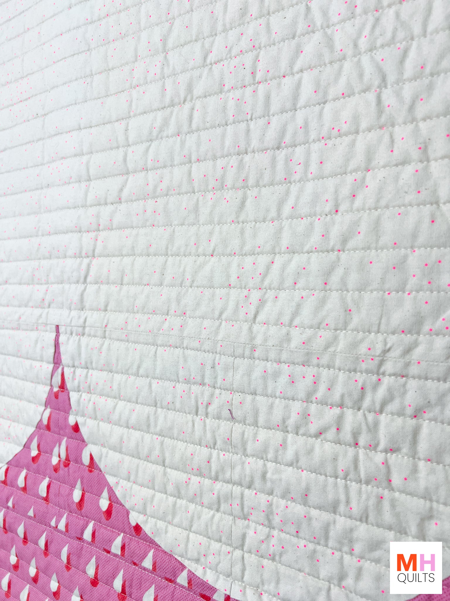 Scallop Quilt - Pink Panorama Version