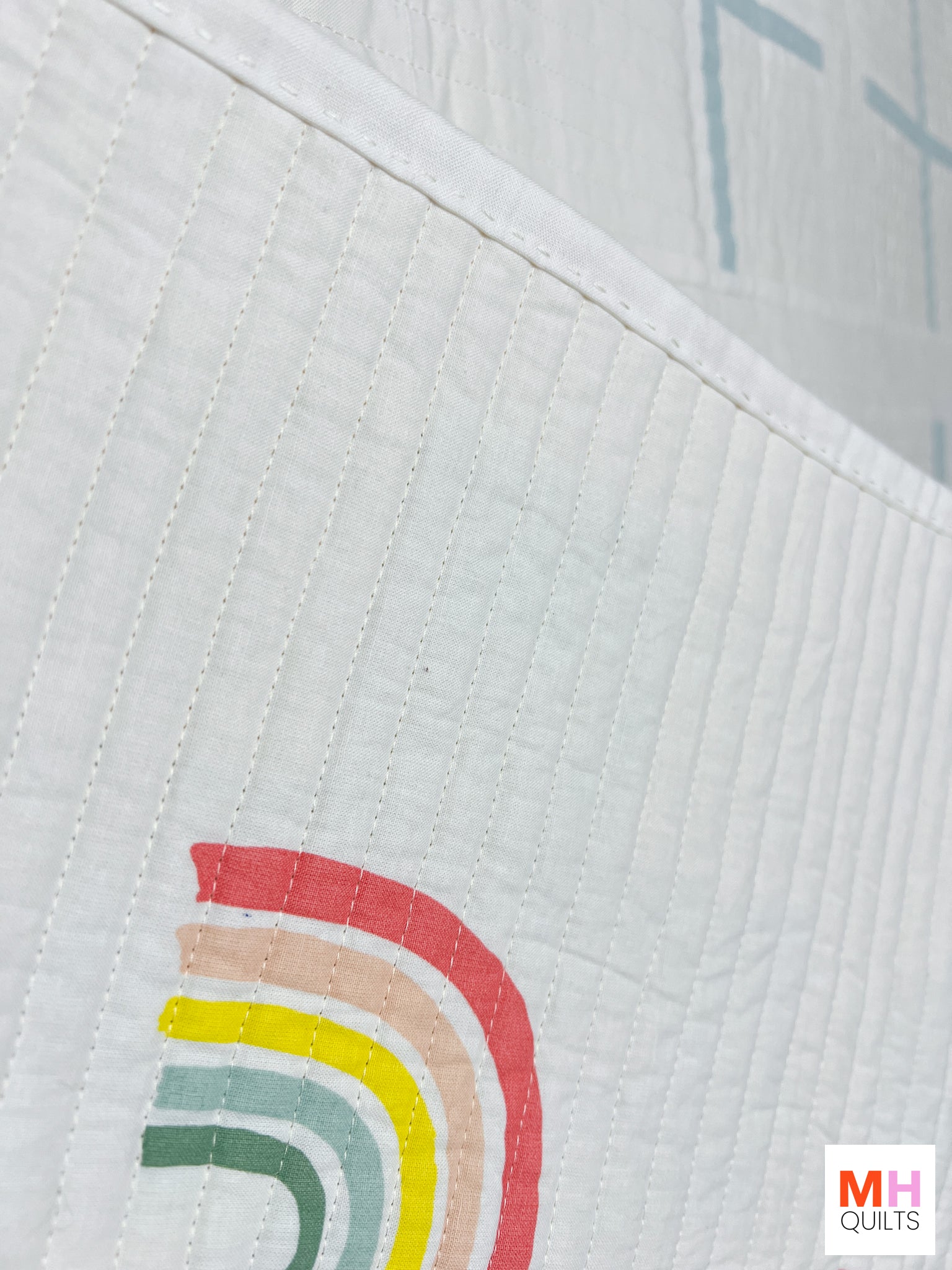 Increase Quilt - Aqua Essex Version