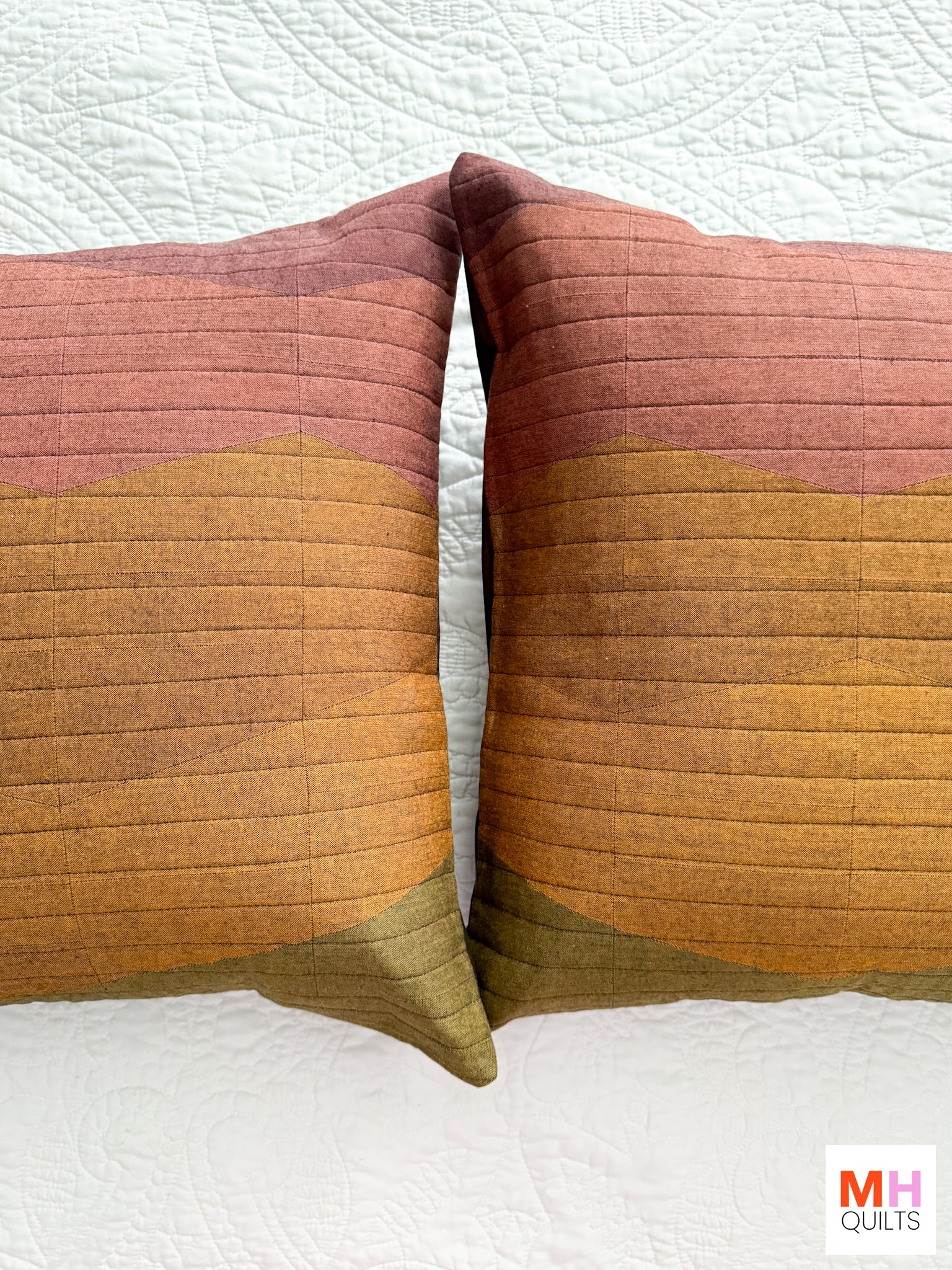 Ranges Pillow Pairs - Nocturne Chambray Fall Cover Set
