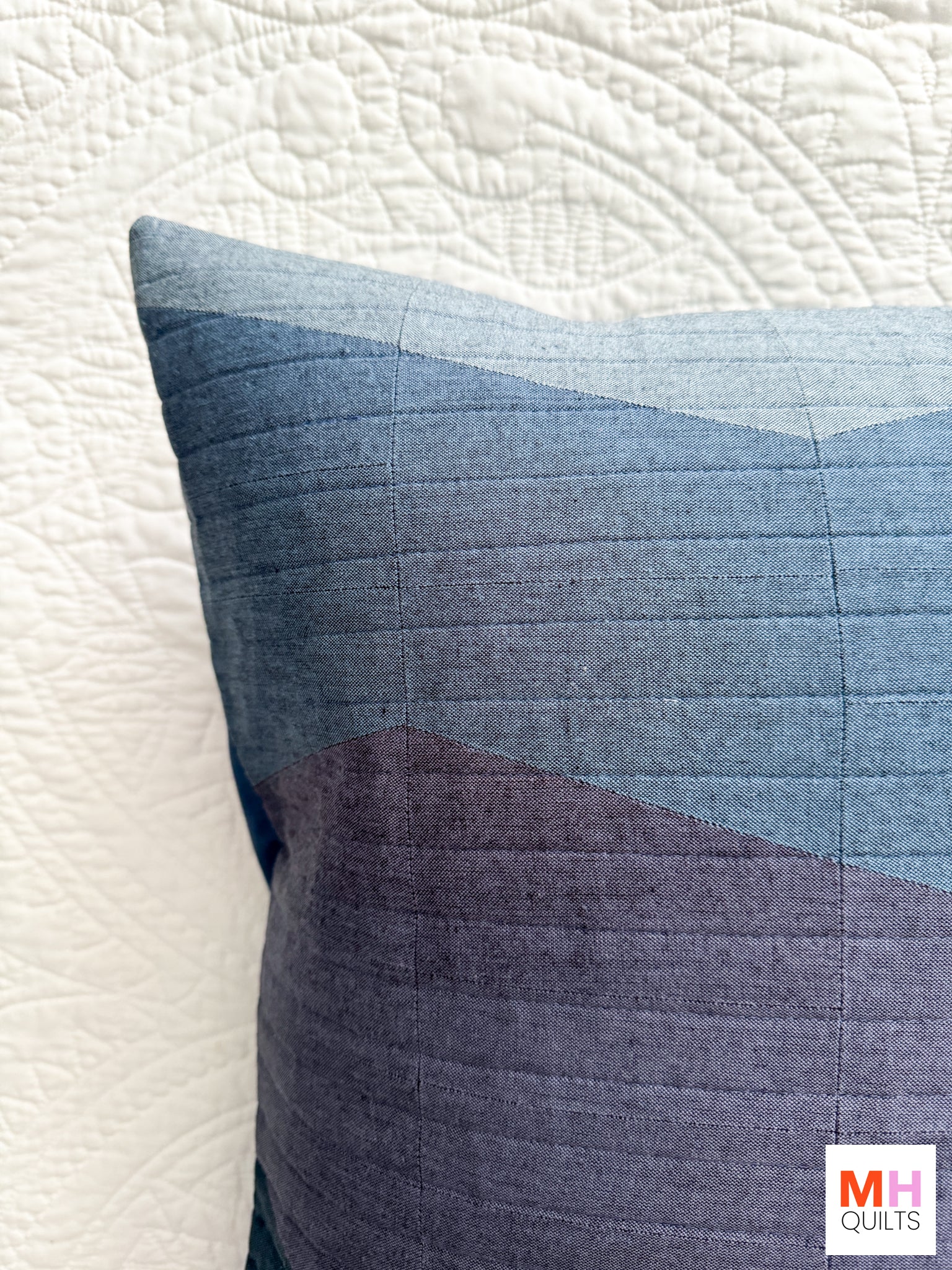 Ranges Pillow Pairs - Nocturne Chambray Winter Cover Set