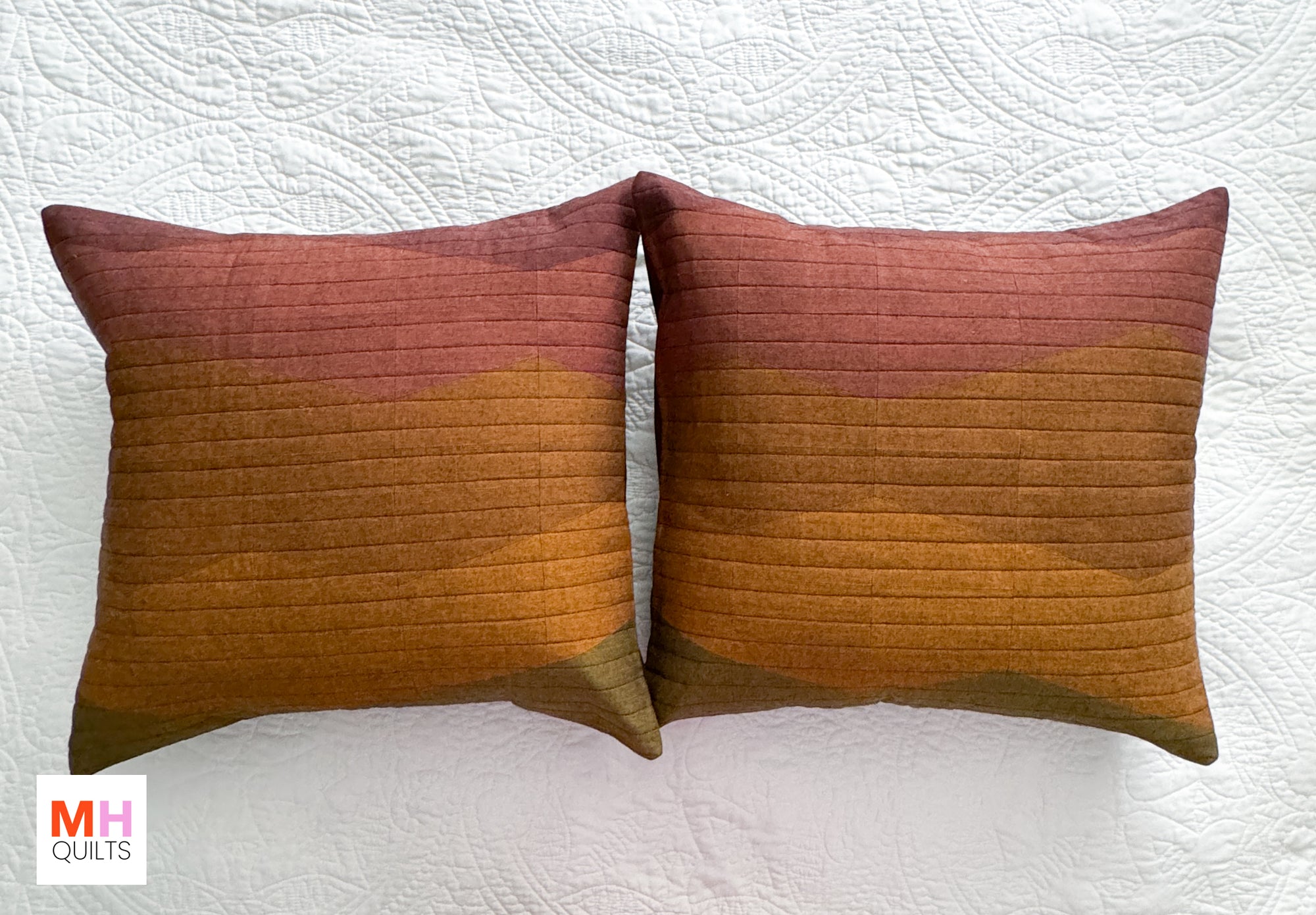 Ranges Pillow Pairs - Nocturne Chambray Fall Cover Set