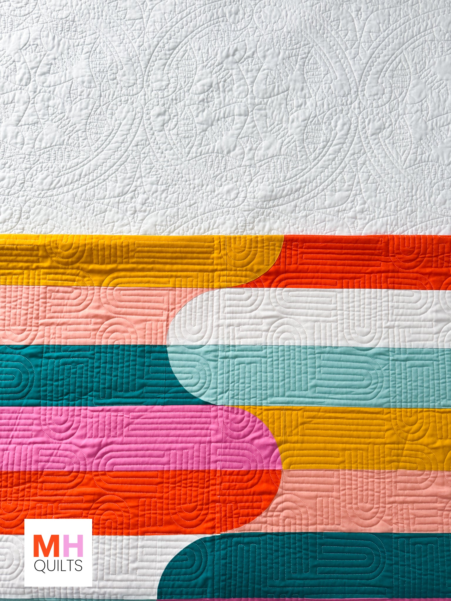 Ripple Quilt Kit - Bella Solids | Throw