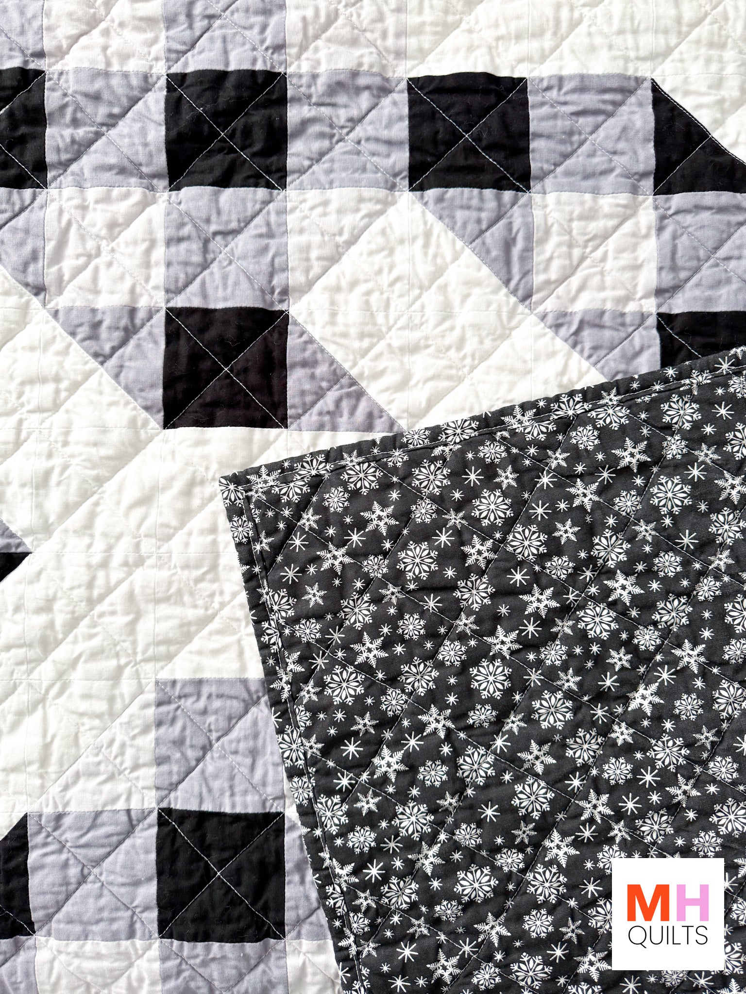 Snowflake Quilt - Buffalo Check Version