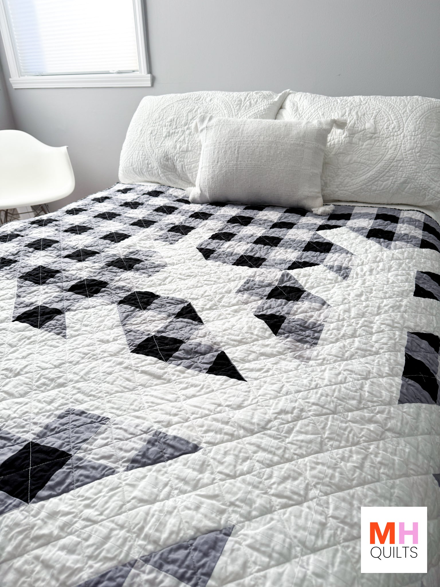 Snowflake Quilt - Buffalo Check Version