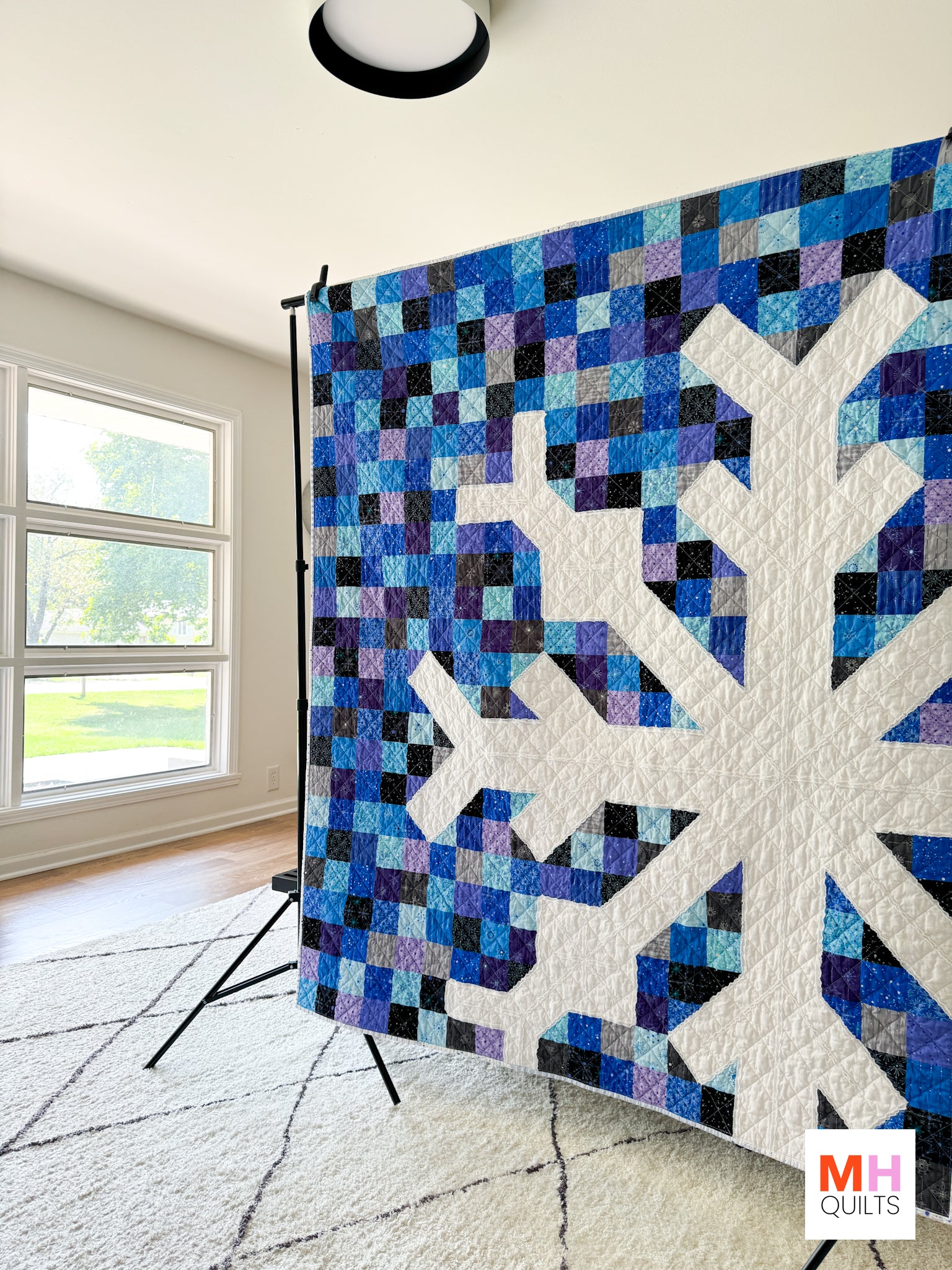Snowflake Quilt - Deco Frost and Chenille-it Version