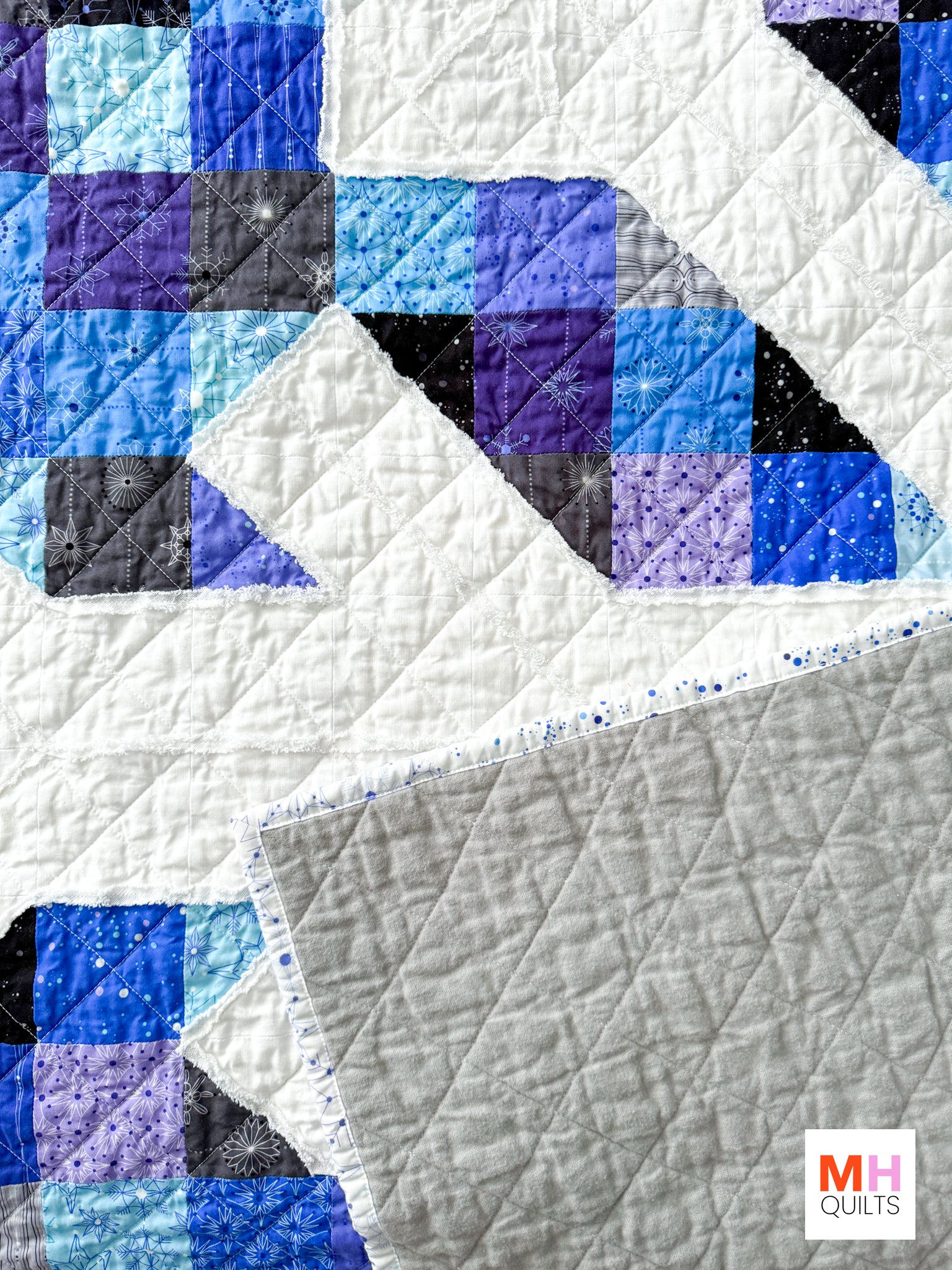 Snowflake Quilt - Deco Frost and Chenille-it Version