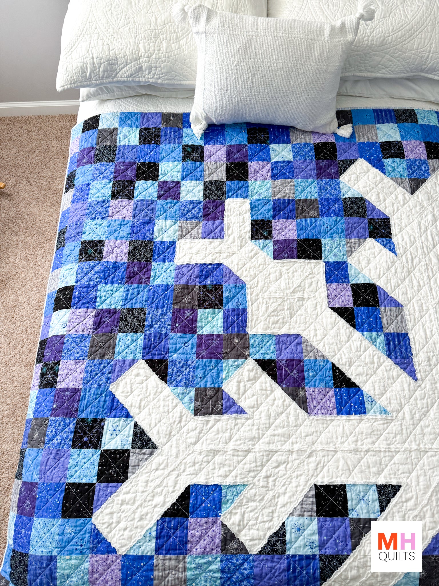 Snowflake Quilt - Deco Frost and Chenille-it Version