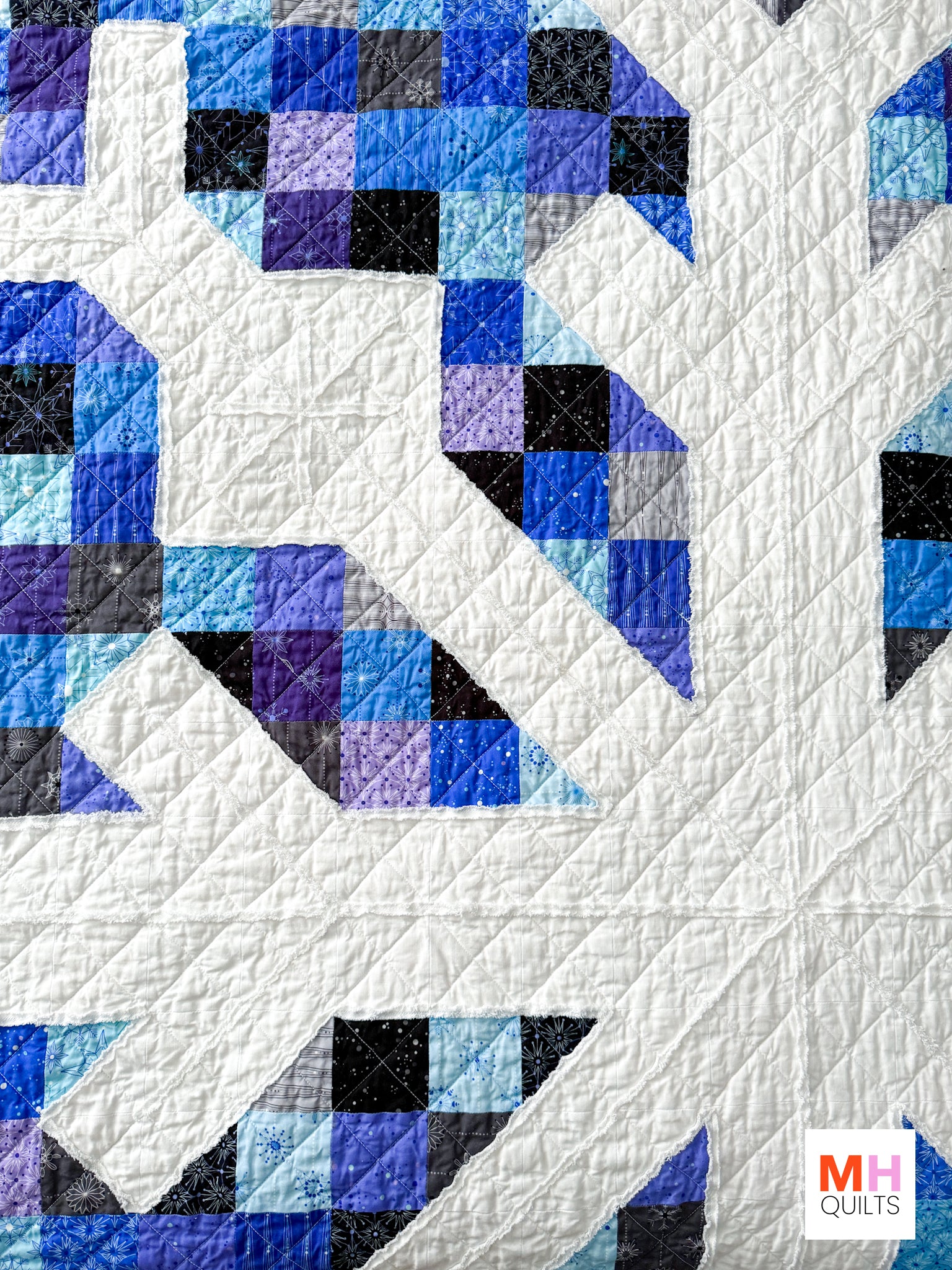 Snowflake Quilt - Deco Frost and Chenille-it Version