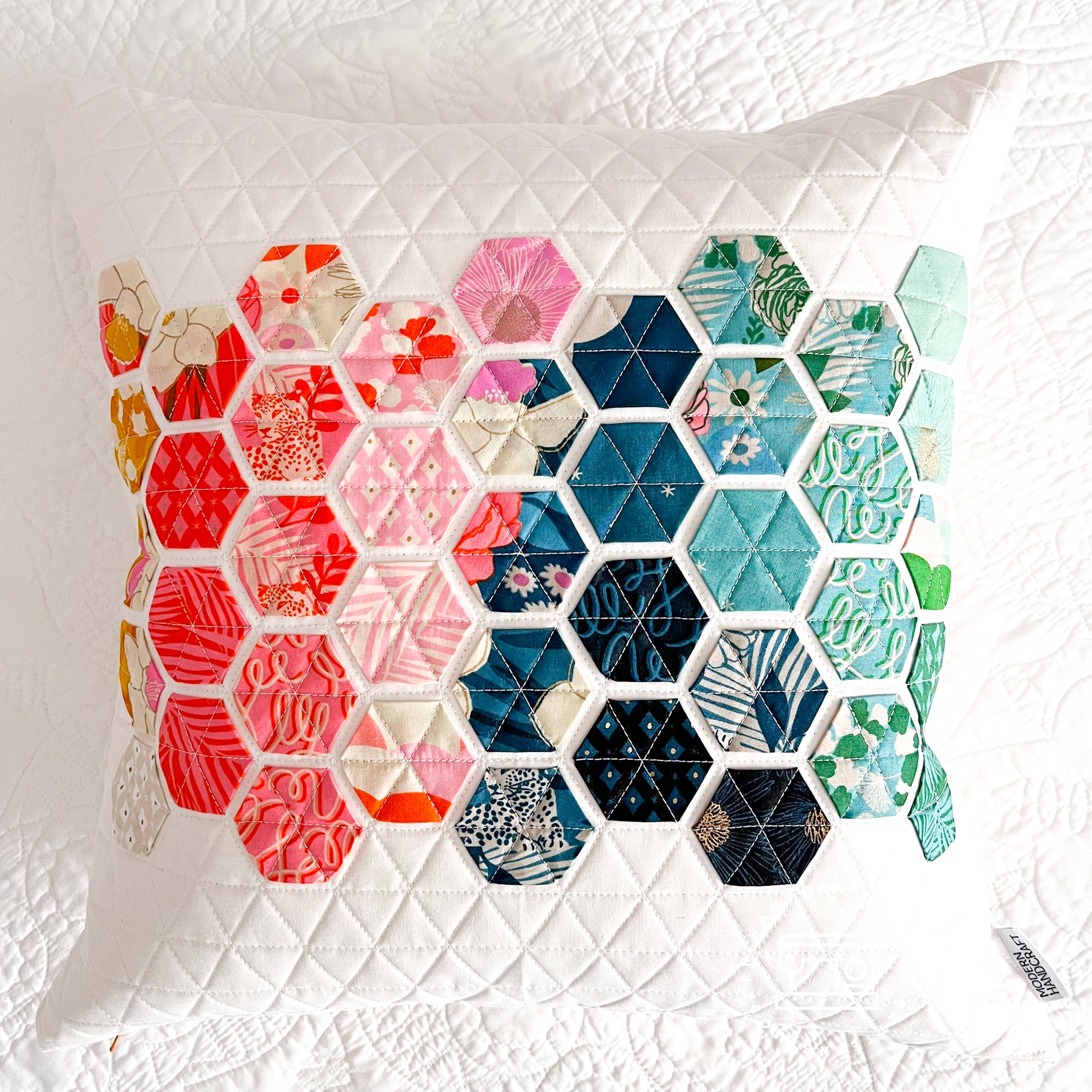 Hexie Pillow Cover - Reverie