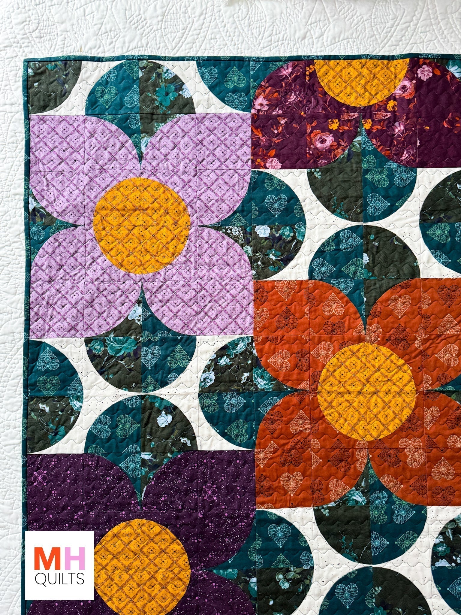 Blooms Quilt - Enrapture Version