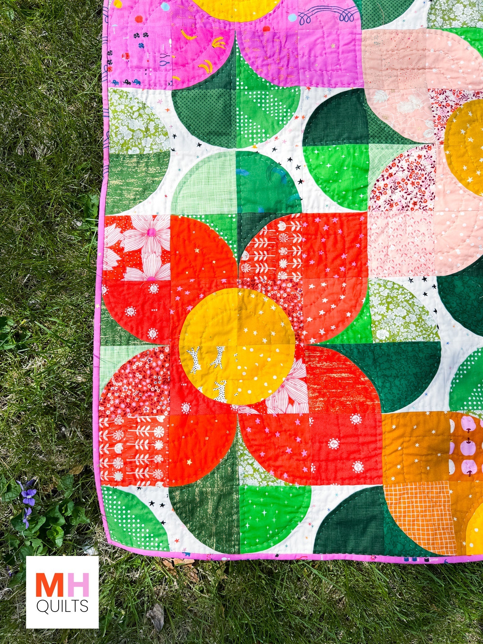 Blooms Quilt - Scrappy Version