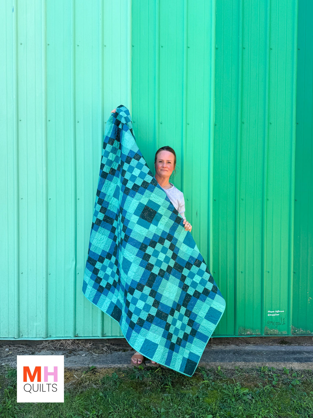 Mosaic Quilt - Cool Version