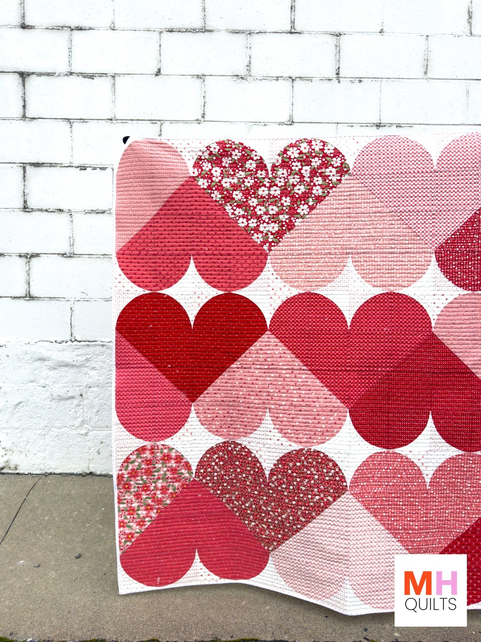 Sweetheart Quilt - Love Blooms Version