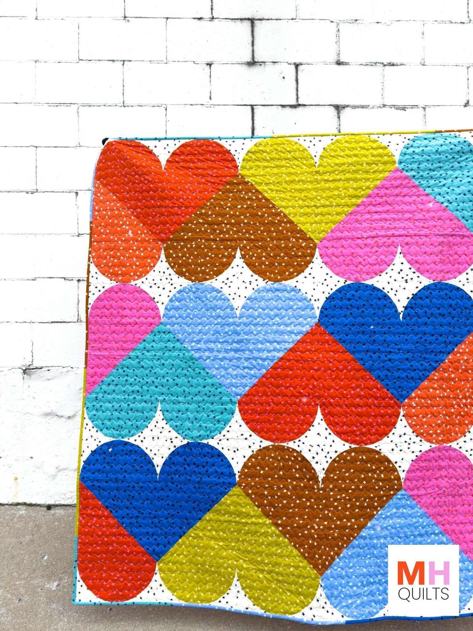 Sweetheart Quilt - Starry Version