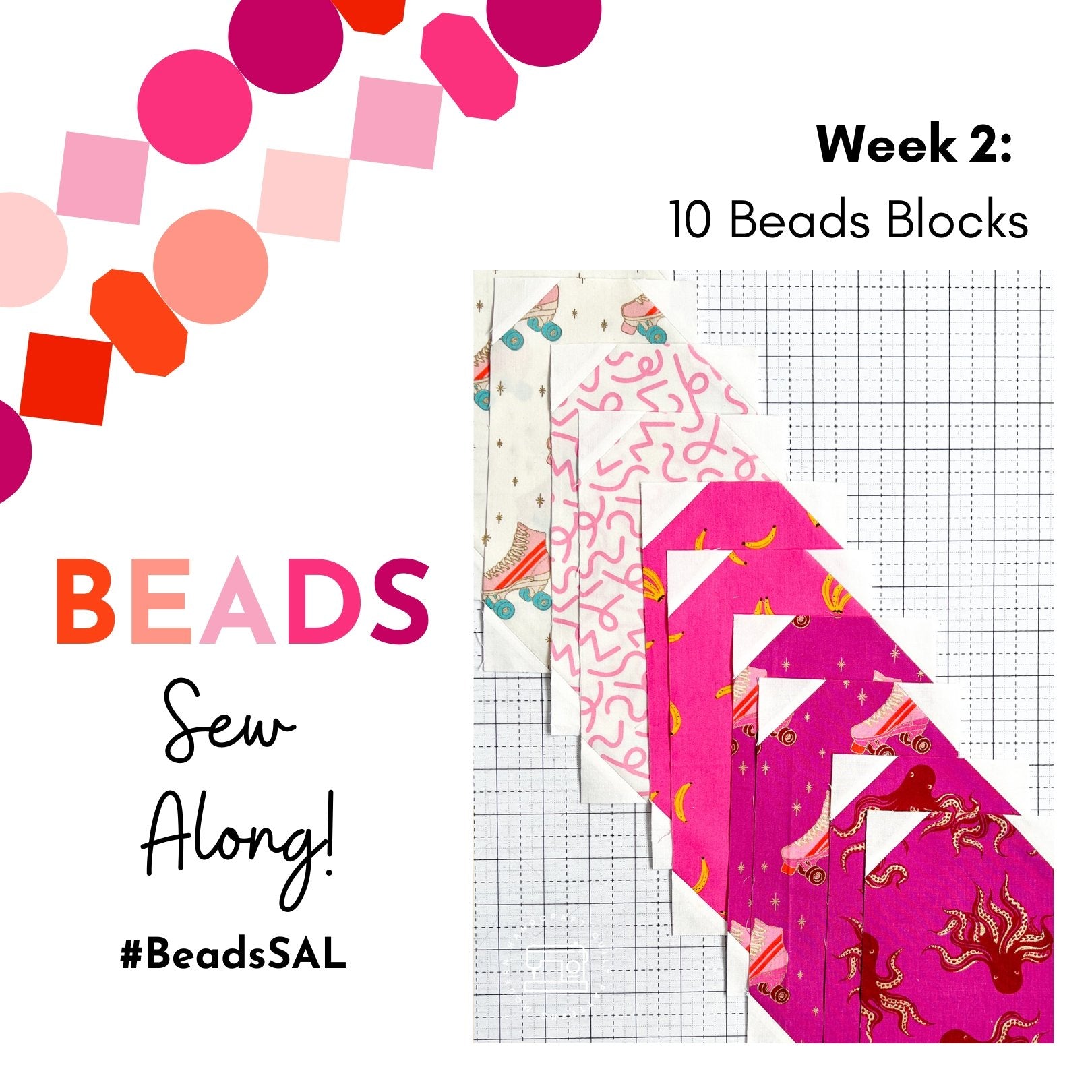 Beads Sew Along - Week 2 | modernhandcraft