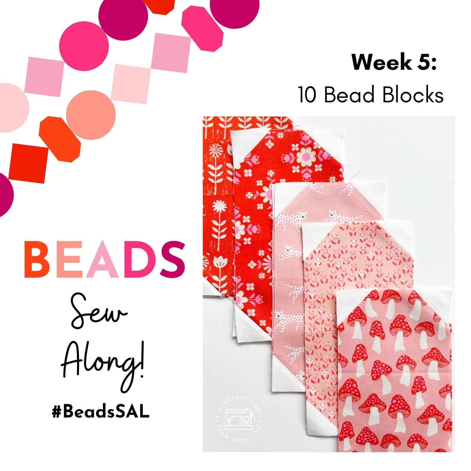 Beads Sew Along - Week 5 | modernhandcraft