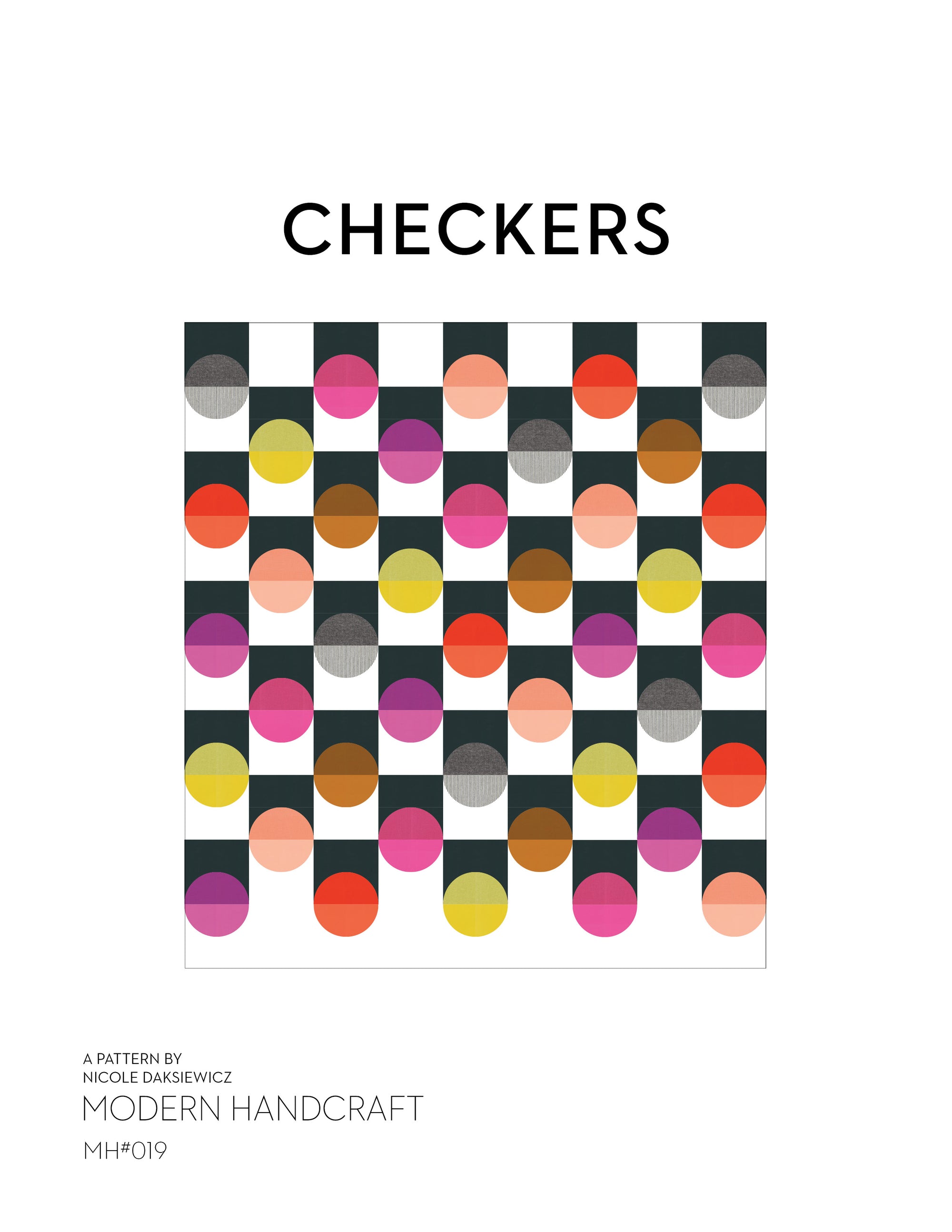 Checkers Quilt PDF Pattern
