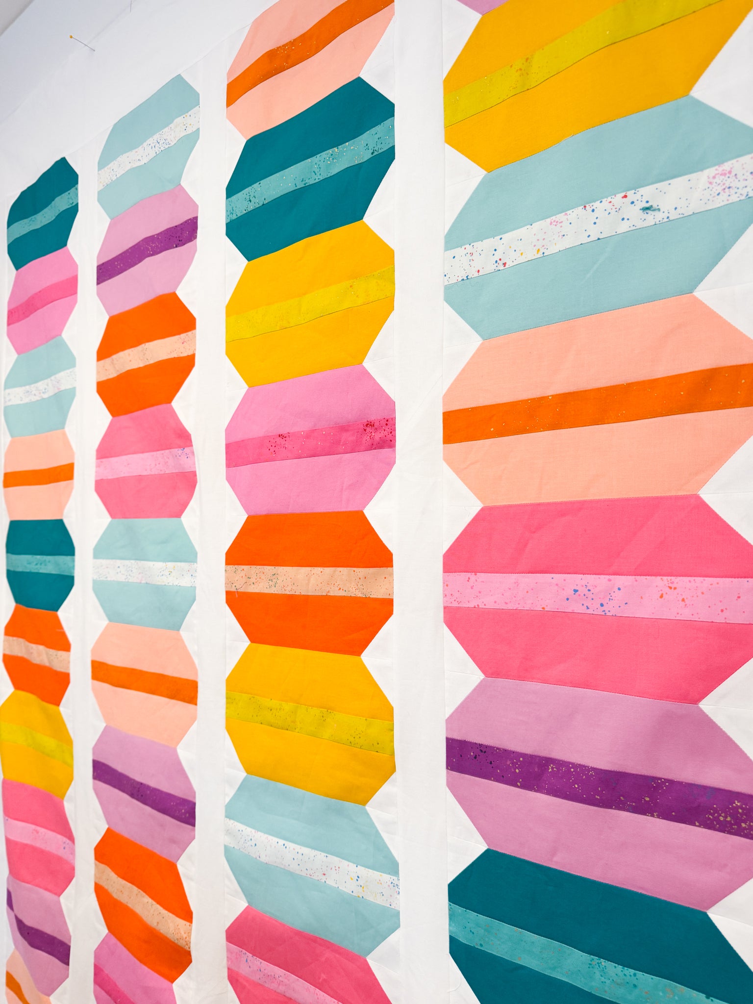 French Macaron Quilt Kit - Bella + Speckled