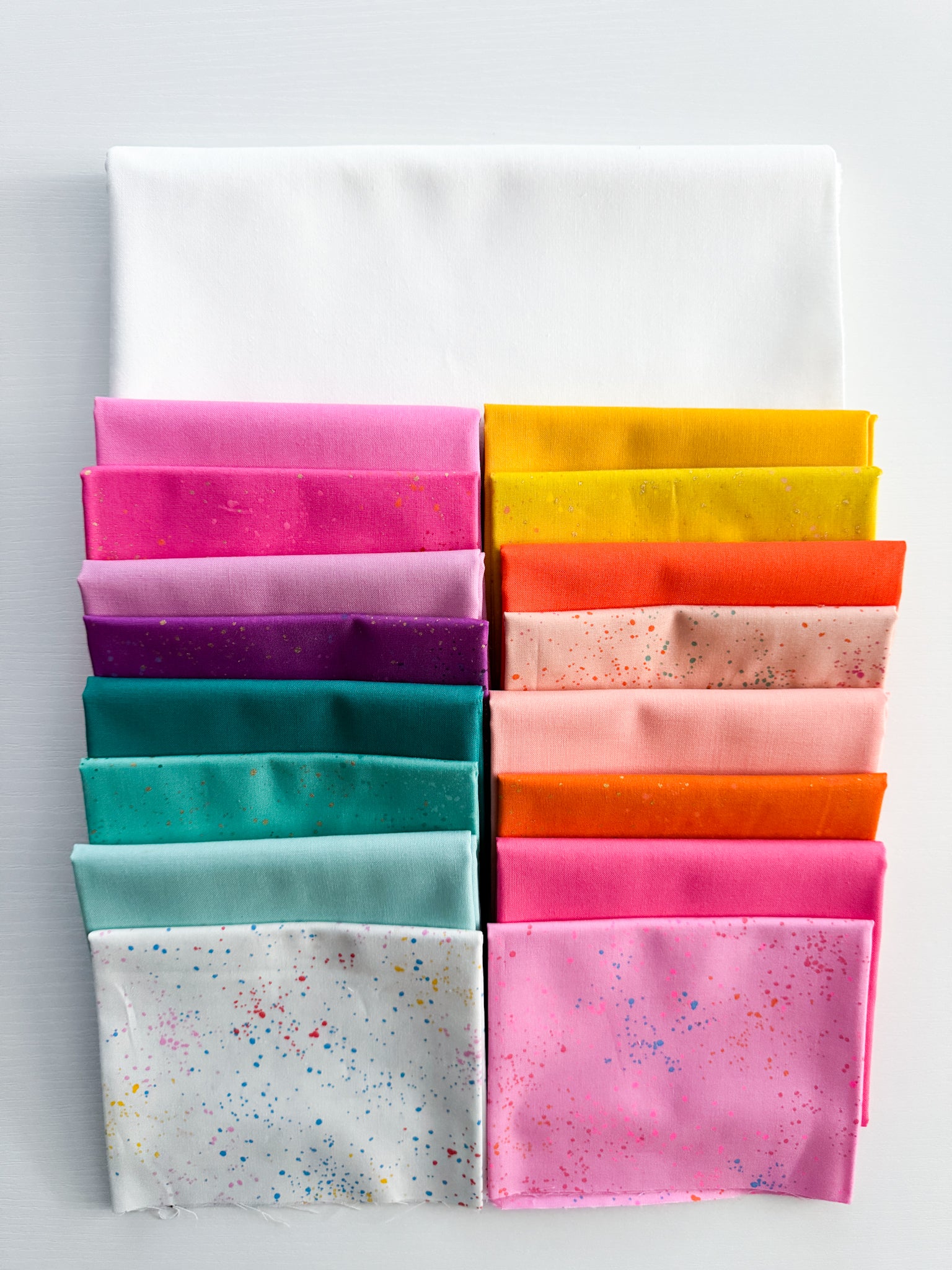 French Macaron Quilt Kit - Bella + Speckled