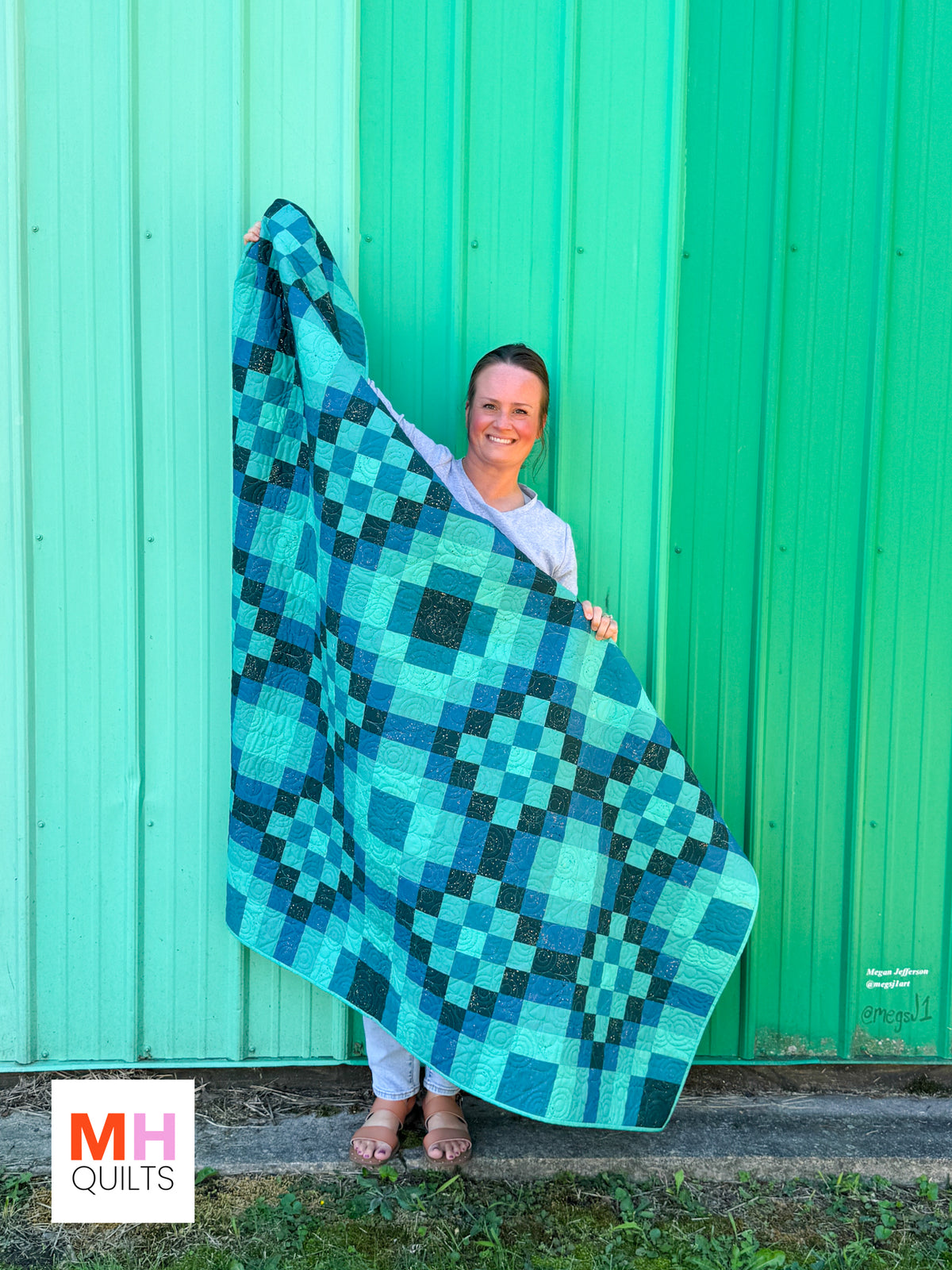 Mosaic Quilt PDF Pattern