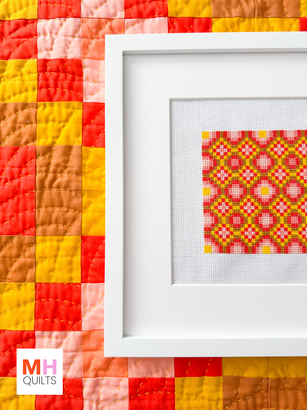 Mosaic Cross Stitch PDF Pattern