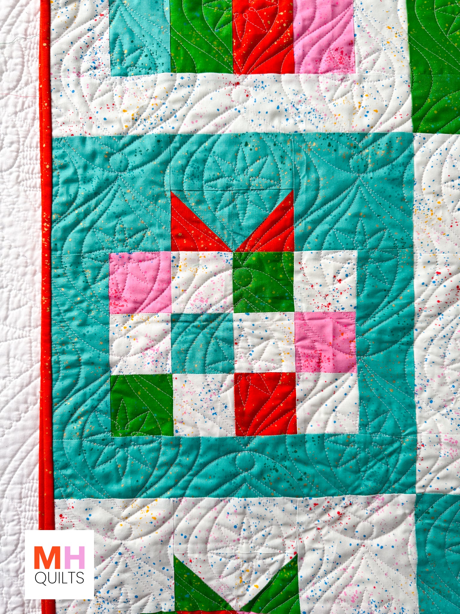 Presents Quilt Kit - Cover Quilt + Woven Label