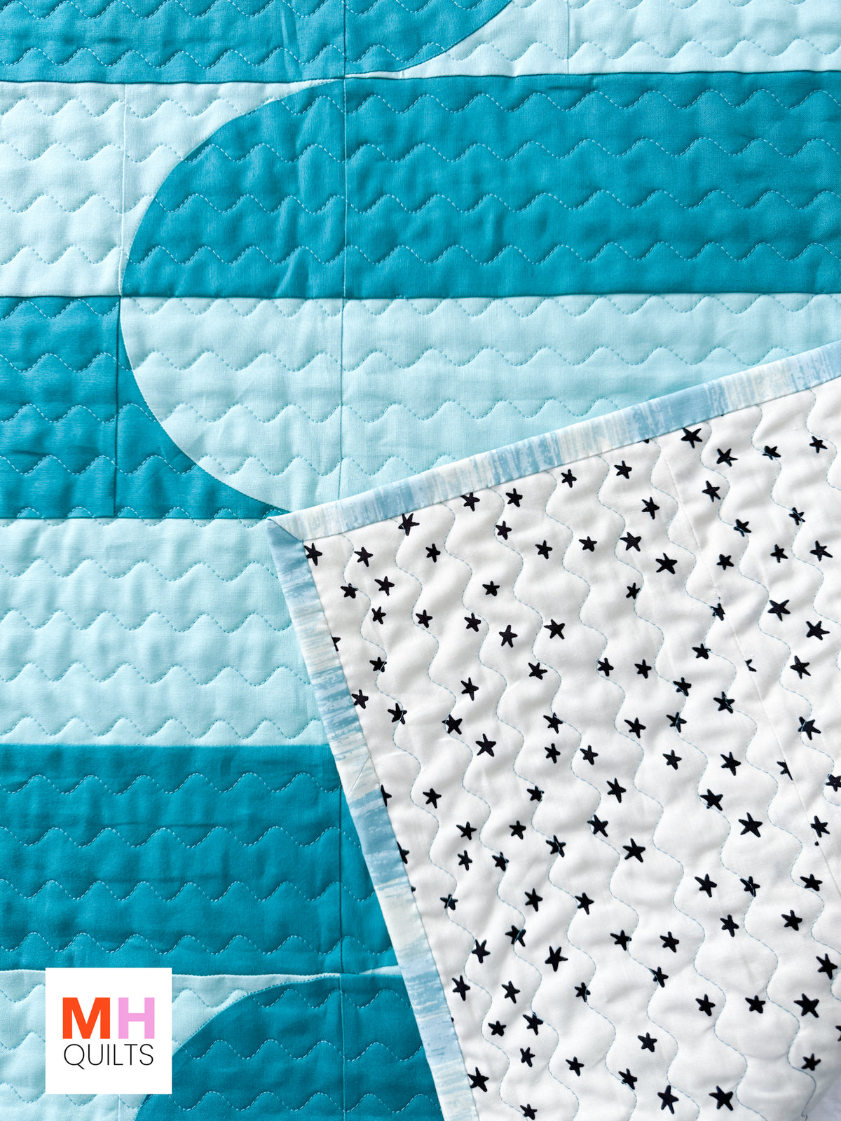 Ttfabrics Ripples Quilt Pattern Ripple Quilt Printed Pattern – modernhandcraft