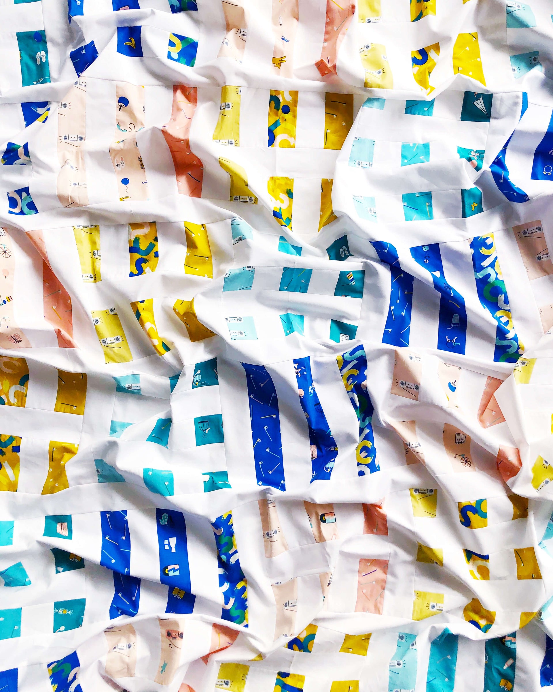 Dot + Dash Quilt PDF Pattern – modernhandcraft