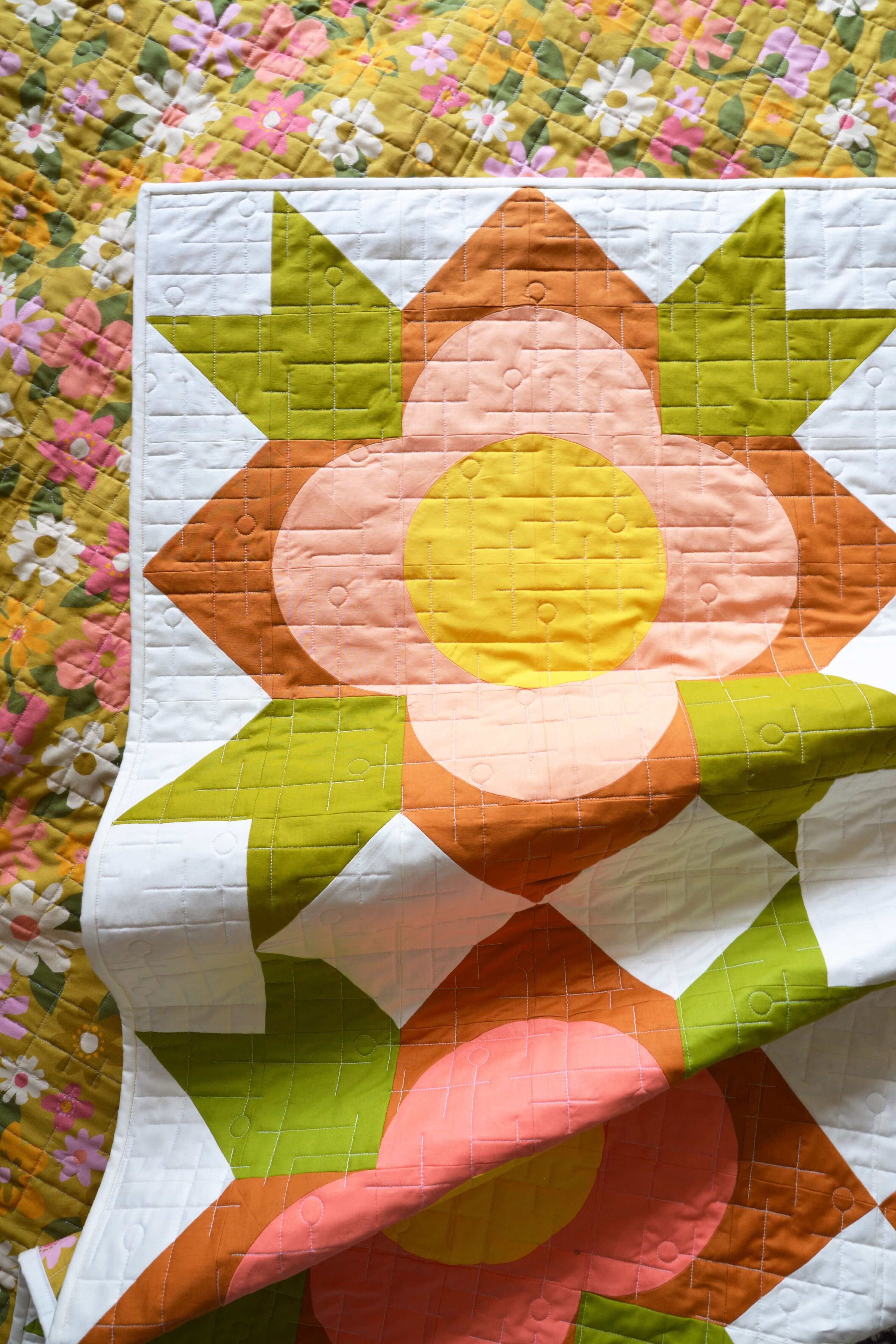 Flower Shop Quilt Printed Pattern