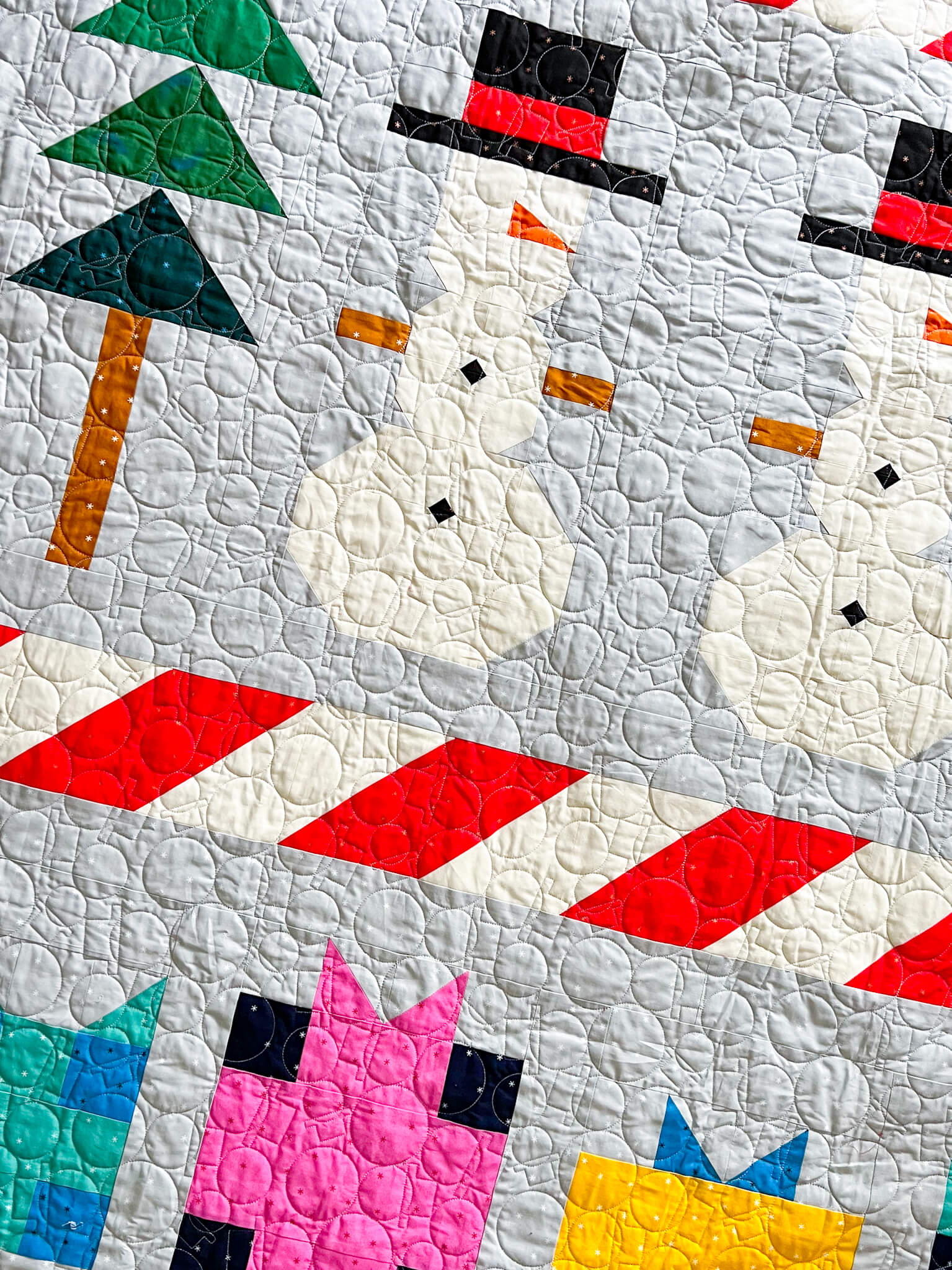 Frosty Quilt - Set of 5