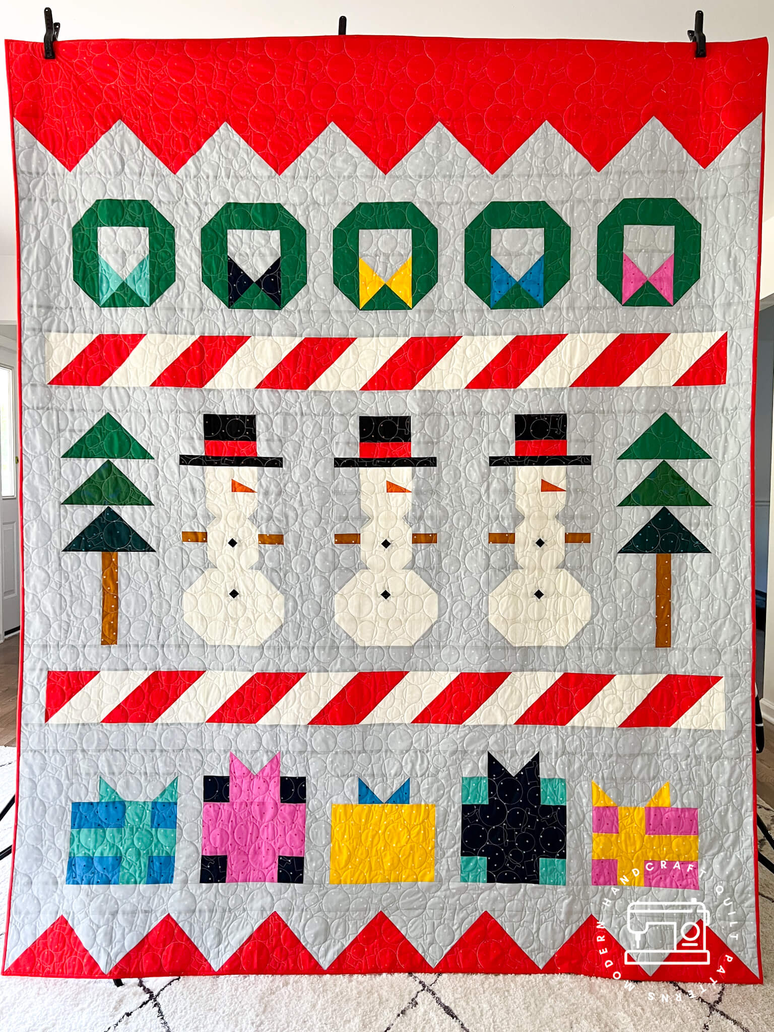 Frosty Quilt - Set of 5