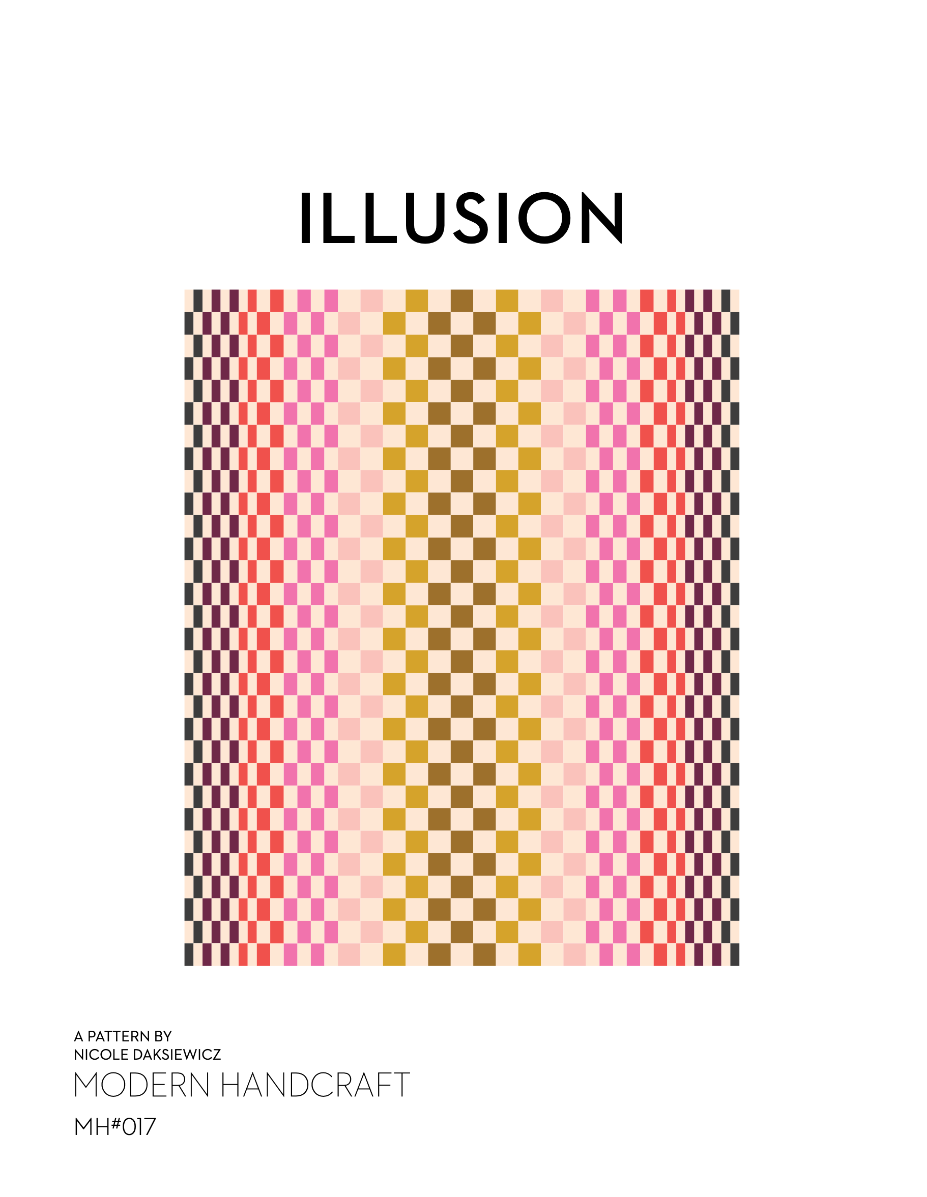Illusion Quilt PDF Pattern