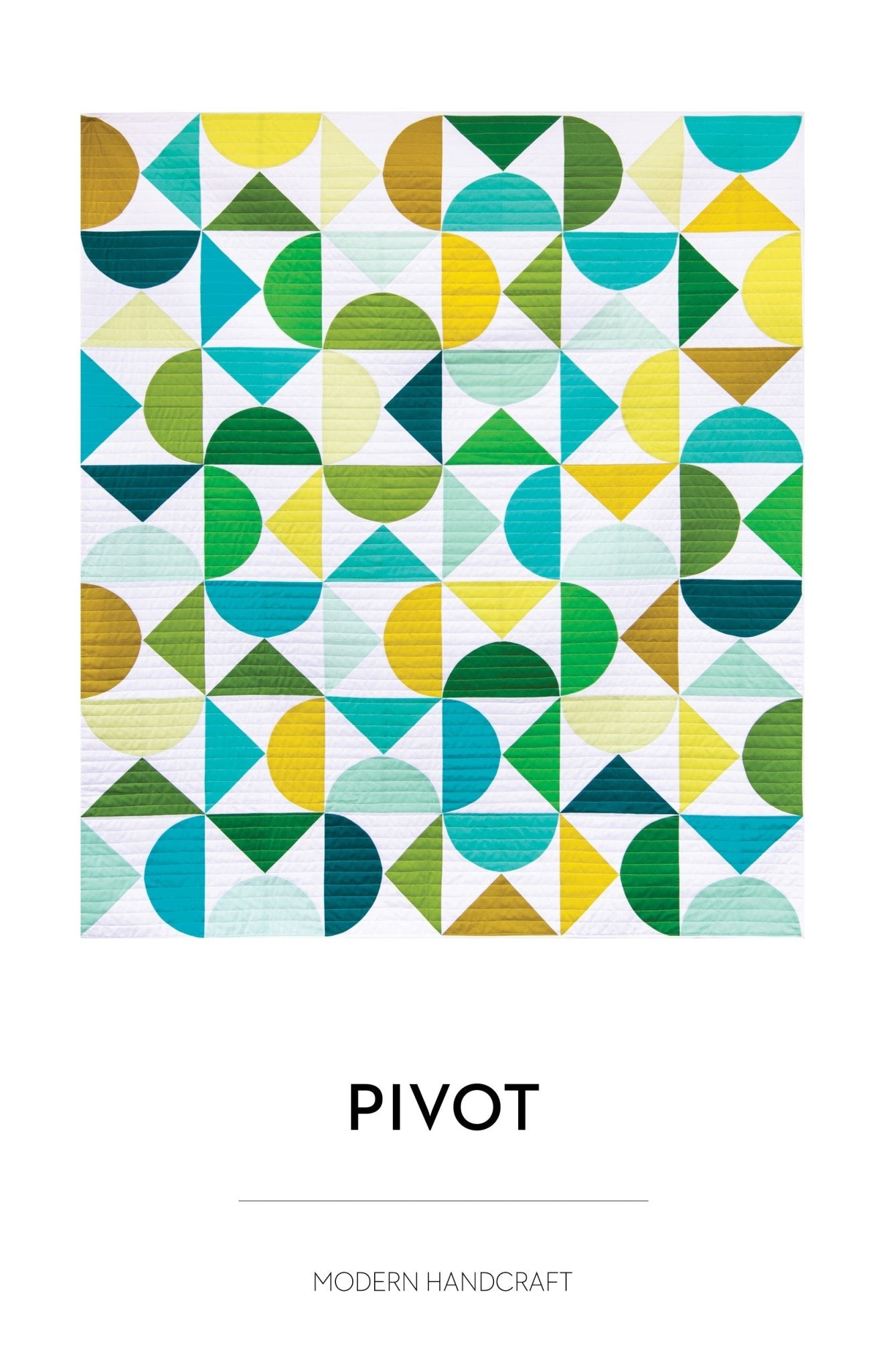 Pivot Quilt Printed Pattern - modernhandcraft