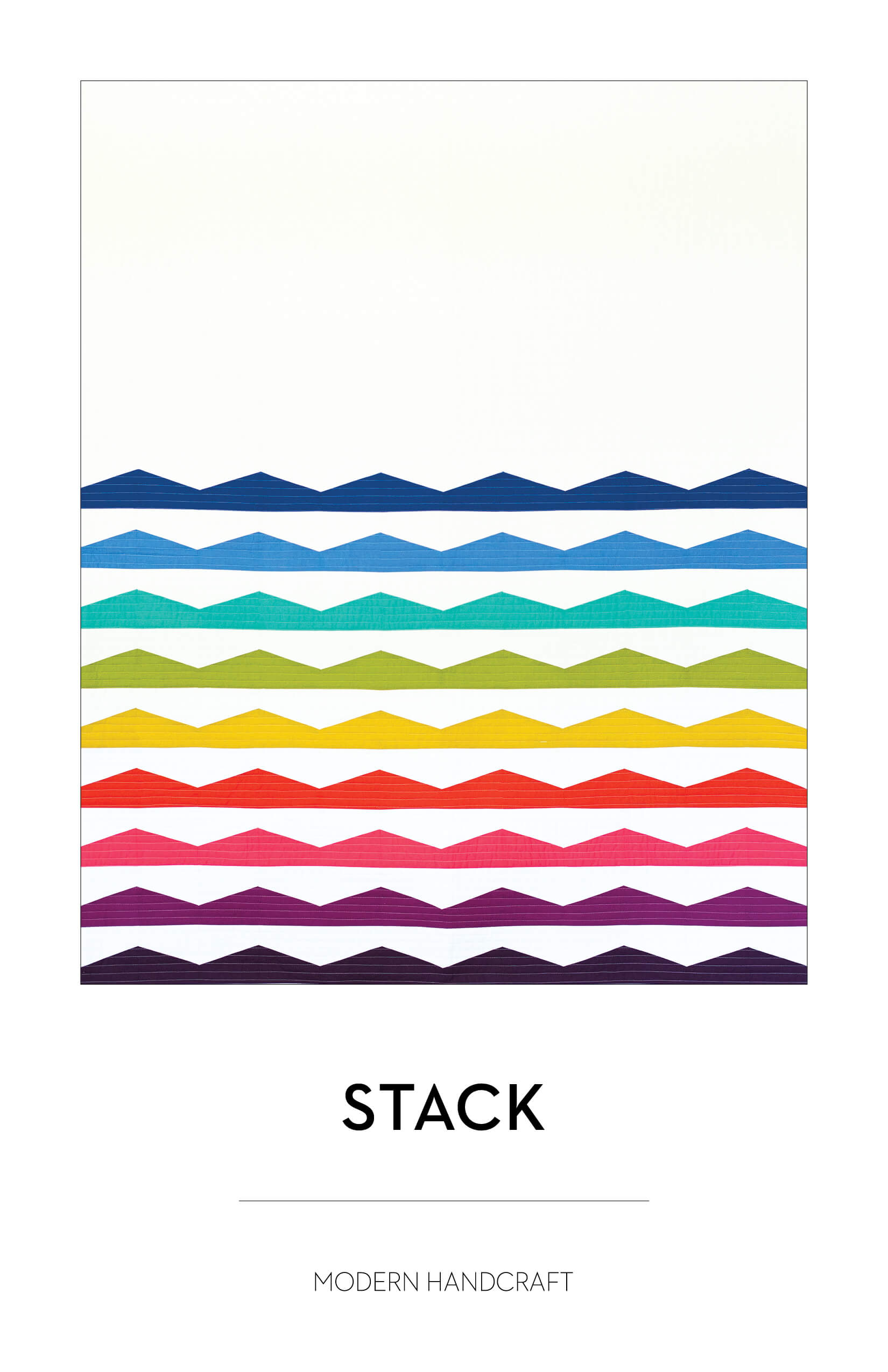 Stack Quilt Printed Pattern